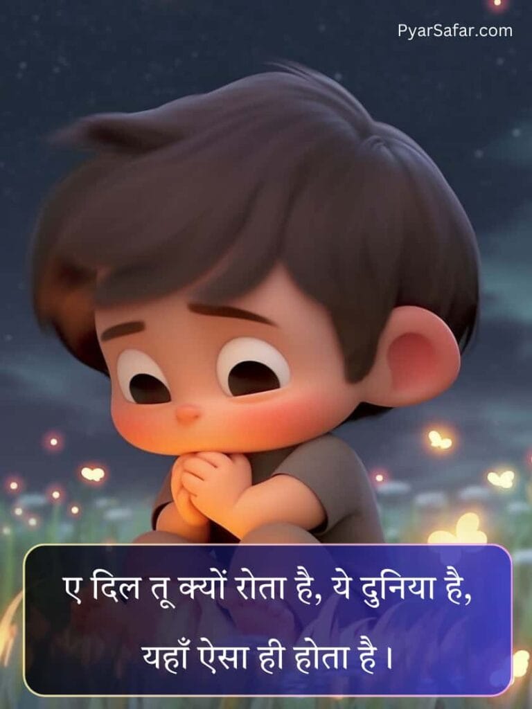 Sad Shayari 2 Line In Hindi